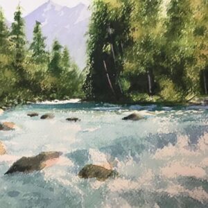 26-A207 Colourful Celebrations of Canada with Watercolours - Frank Haddock