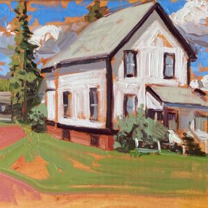 26-A205 Expressive Acrylic Landscapes - David Shkolny